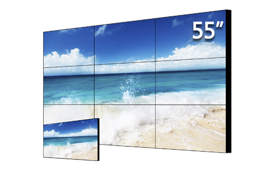 55寸0.88mm拼缝高亮液晶拼接单元